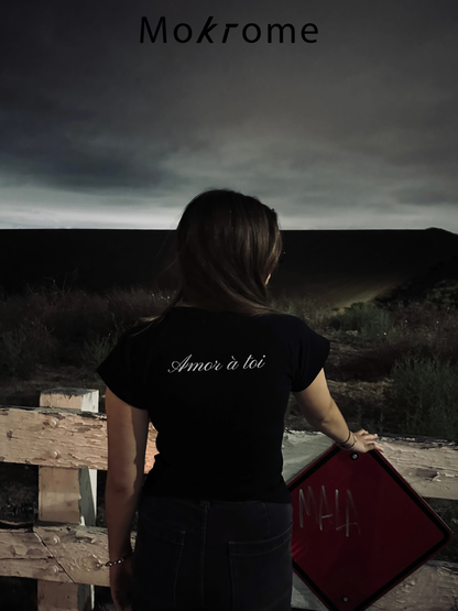 Black Amor Top
