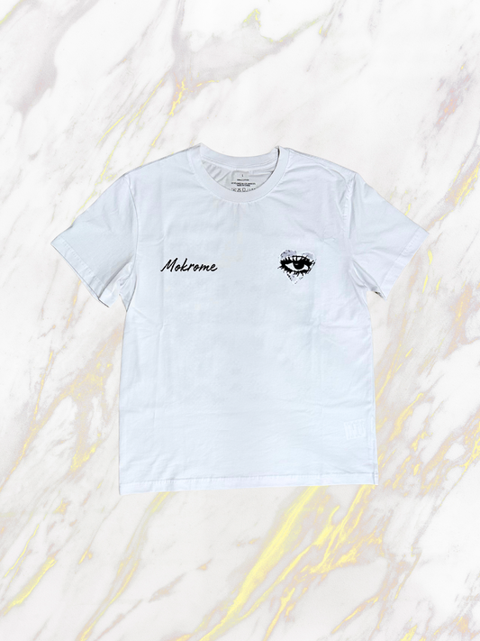 Ojo del Corazón White T-Shirt